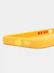 Желтый чехол силиконовый с перфорацией для Айфон  iPhone 11 /11 Pro / 11 Pro Max / 12