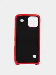 Чехол "Бархатное сердце" для iPhone 11, 12, 12 Pro, 6, 7, 8, SE (2020)