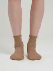 Коричневый носки с медведями
