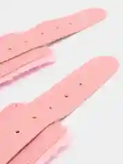 Розовый мягкие наручники для БДСМ