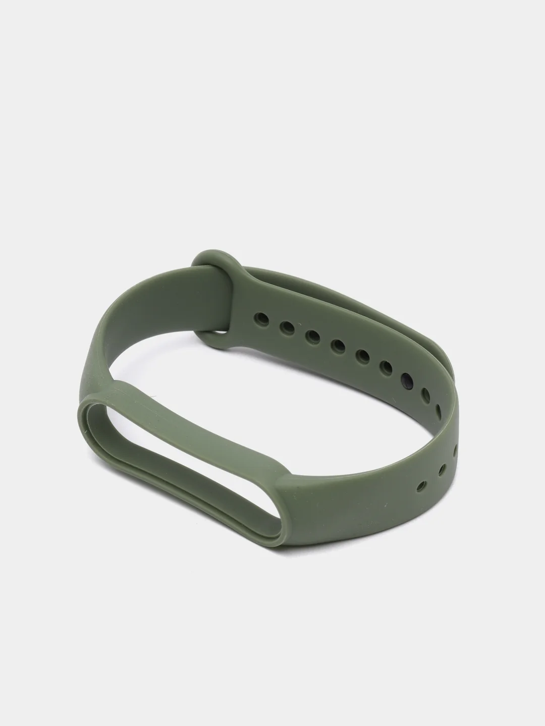 Зеленый силиконовый ремешок Xiaomi Mi Band 2 / Mi Band 3 / Mi Band 4 / Mi Band 5