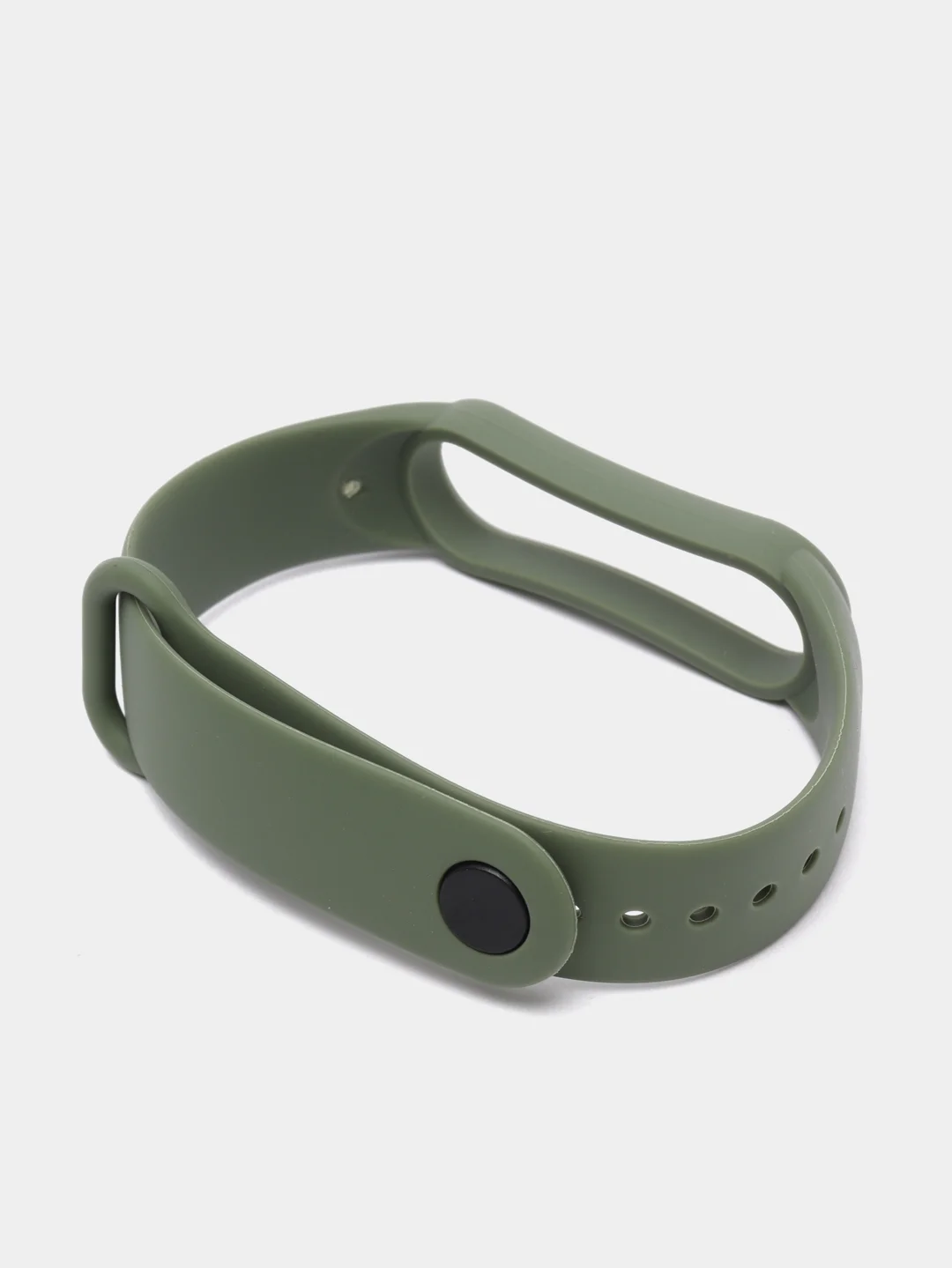 Зеленый силиконовый ремешок Xiaomi Mi Band 2 / Mi Band 3 / Mi Band 4 / Mi Band 5