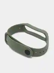 Зеленый силиконовый ремешок Xiaomi Mi Band 2 / Mi Band 3 / Mi Band 4 / Mi Band 5