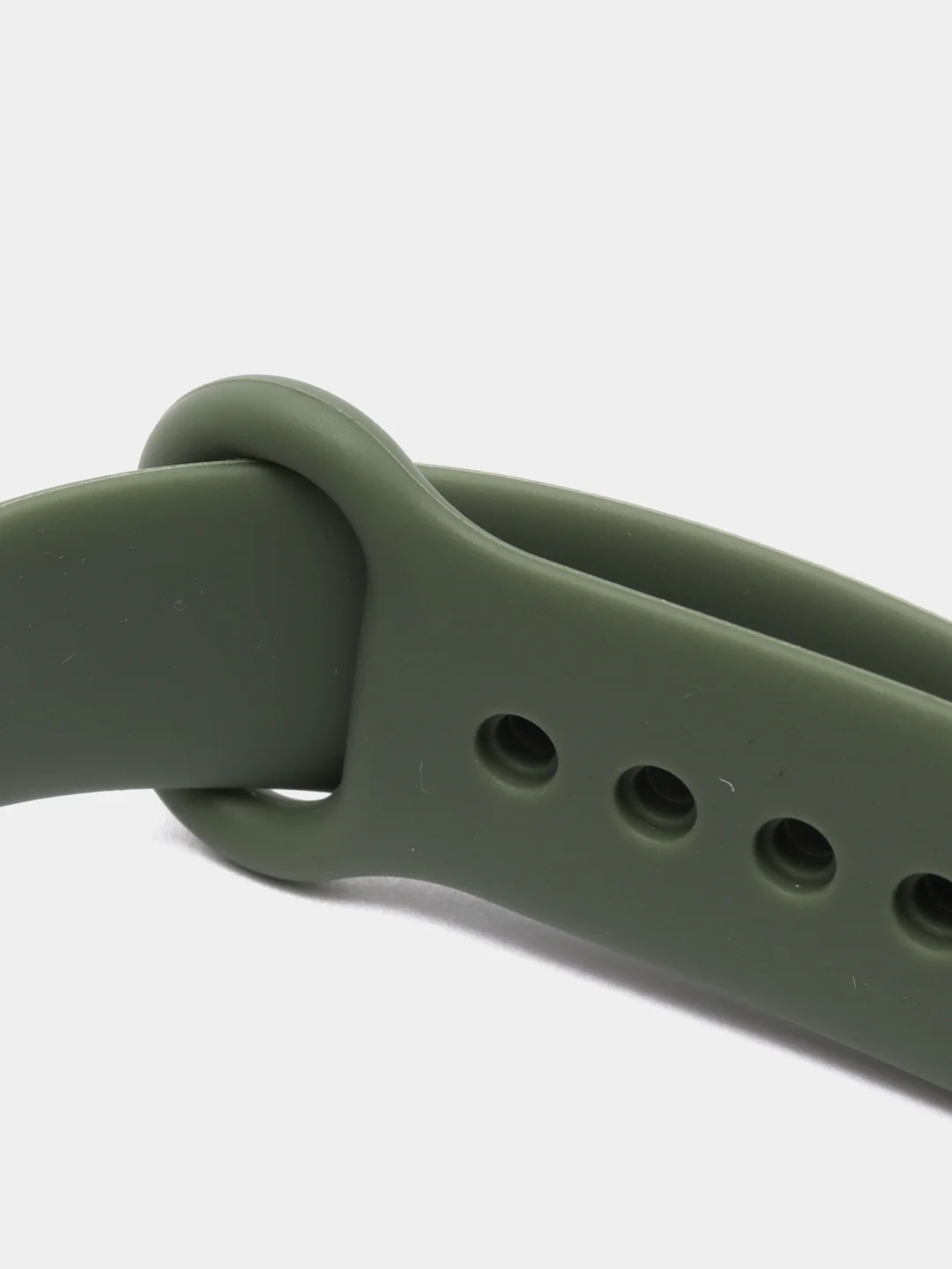 Зеленый силиконовый ремешок Xiaomi Mi Band 2 / Mi Band 3 / Mi Band 4 / Mi Band 5