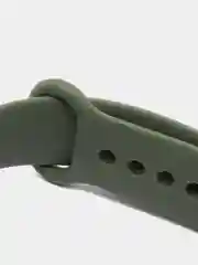 Зеленый силиконовый ремешок Xiaomi Mi Band 2 / Mi Band 3 / Mi Band 4 / Mi Band 5