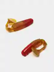 Бордовый приманка MANNS, 90 мм, 2 штуки