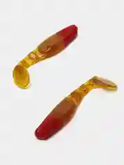 Бордовый приманка MANNS, 90 мм, 2 штуки
