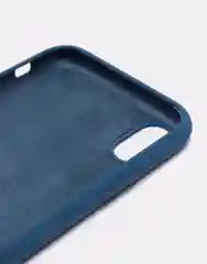 Синий меланж защитный силиконовый чехол для iPhone X iPhone 10, с яблоком