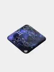 Фиолетовый 3d наклейки-стикеры на телефон (голографические)