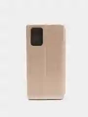 Золотой чехол-книжка для Xiaomi Redmi 10