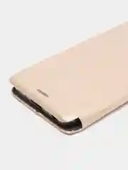 Золотой чехол-книжка для Xiaomi Redmi 10