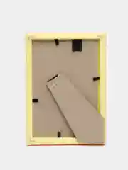 Карамельный фоторамка со стеклом, 10 x 15, А6, пластиковая