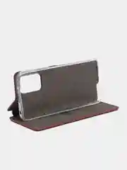 Багровый чехол-книжка для Xiaomi Redmi 10