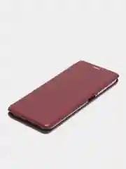 Багровый чехол-книжка для Xiaomi Redmi 10