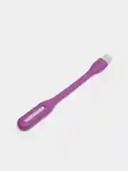Фиолетовый светодиодный USB светильник, гибкая LED лампа, фонарик