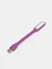 Фиолетовый светодиодный USB светильник, гибкая LED лампа, фонарик
