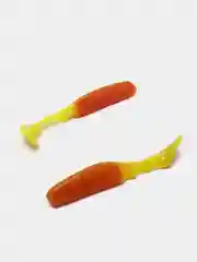 Желтый приманка MANNS Flipper, 80 мм, 2 штуки
