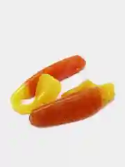 Желтый приманка MANNS Flipper, 80 мм, 2 штуки