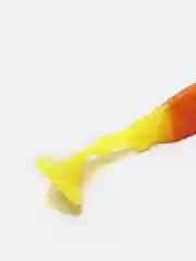 Желтый приманка MANNS Flipper, 80 мм, 2 штуки