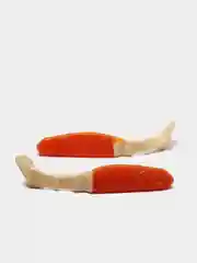 Белый приманка MANNS Flipper, 80 мм, 2 штуки