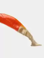 Белый приманка MANNS Flipper, 80 мм, 2 штуки