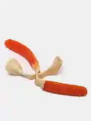Белый приманка MANNS Flipper, 80 мм, 2 штуки