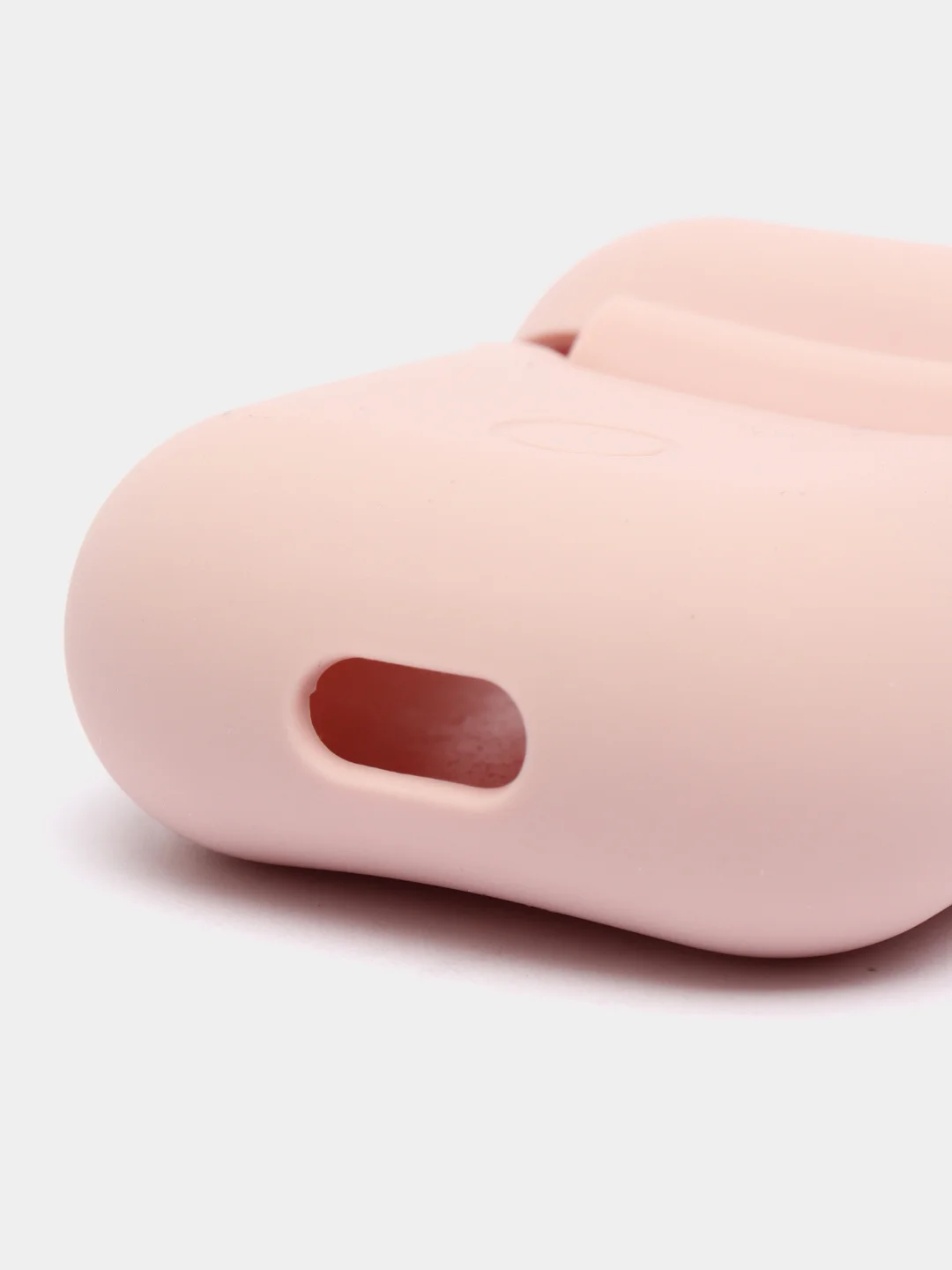 Алый силиконовый чехол для наушников Apple AirPods 2