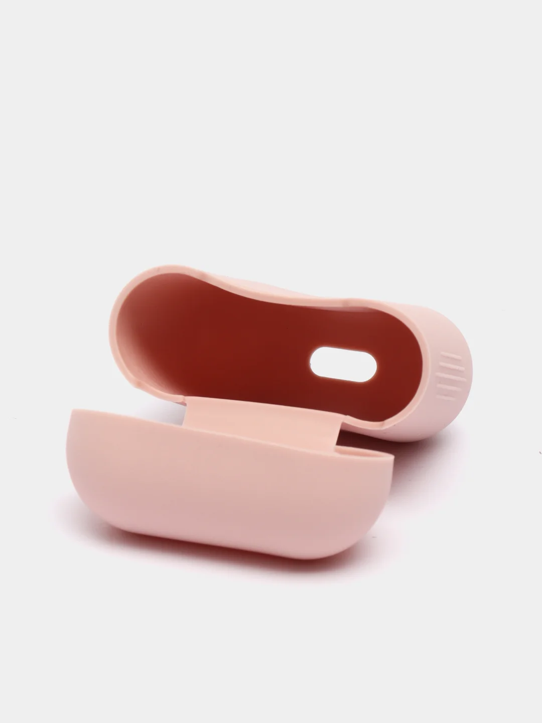 Алый силиконовый чехол для наушников Apple AirPods 2