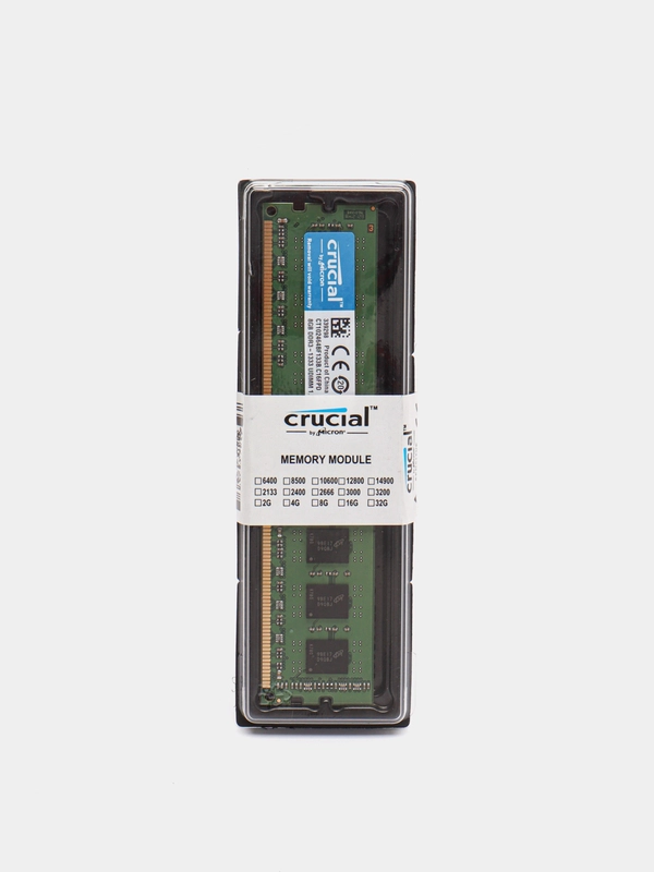 Crucial DDR3, 8 гб, 1333 MHz, DIMM PC3-10600U