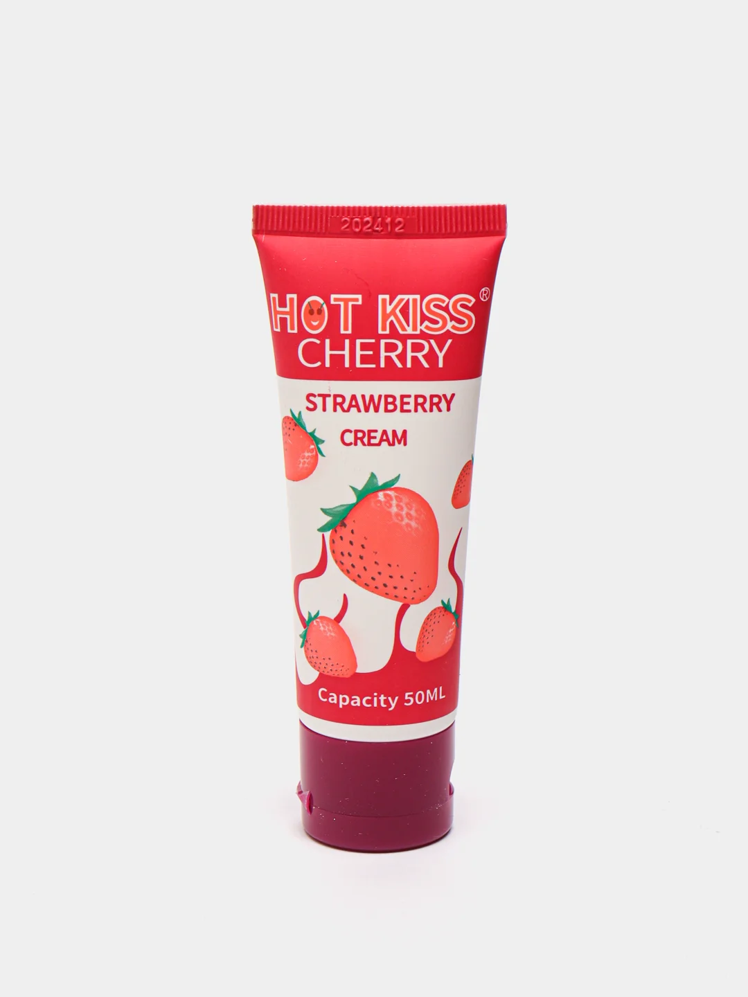 Интимная смазка Hot kiss, 50 мл, клубника
