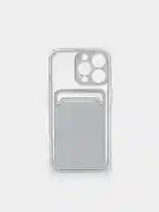 Темно-синий чехол для iPhone 11, 12, 13, Pro, Max, 7, 8, Plus, с карманом для карт