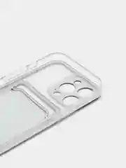 Темно-синий чехол для iPhone 11, 12, 13, Pro, Max, 7, 8, Plus, с карманом для карт