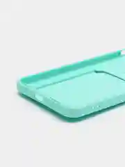 Мятный чехол для iPhone 11, 12, 13, Pro, Max, 7, 8, Plus, с карманом для карт, защита камеры