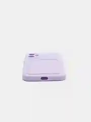 Лавандовый чехол для iPhone 11, 12, 13, Pro, Max, 7, 8, Plus, с карманом для карт, защита камеры