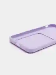 Лавандовый чехол для iPhone 11, 12, 13, Pro, Max, 7, 8, Plus, с карманом для карт, защита камеры
