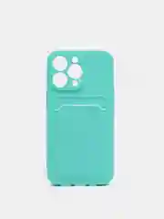 Бирюзовый wallet Чехол с карманом для карт iPhone 6 6s, 7 8 Plus, X XR XS Max, 11 12 13 Mini Pro Max
