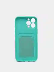 Бирюзовый wallet Чехол с карманом для карт iPhone 6 6s, 7 8 Plus, X XR XS Max, 11 12 13 Mini Pro Max