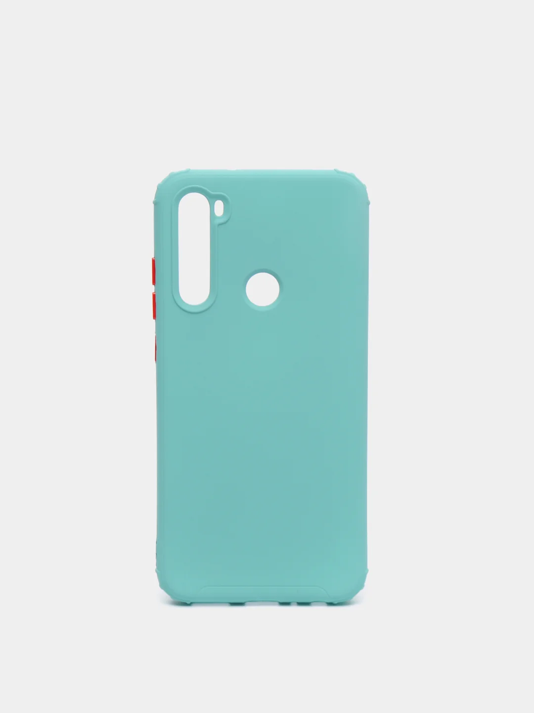 Бирюзовый чехол Xiaomi Redmi Note 8 / Note 8 2021 силиконовый противоударный с усиленными углами