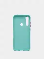 Бирюзовый чехол Xiaomi Redmi Note 8 / Note 8 2021 силиконовый противоударный с усиленными углами