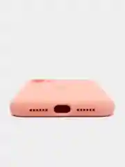 Карамельный чехол Silicone Case iPhone 11 с защитой камеры с бархатной подкладкой
