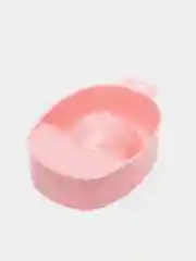 Розовый ванночка для маникюра для ногтей