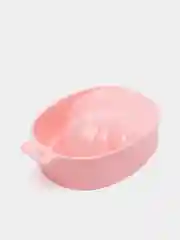 Розовый ванночка для маникюра для ногтей
