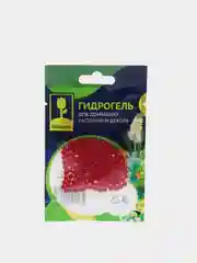 Бордовый гидрогель для домашних растений и декора "Аквагрунт", 6 цветов