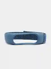 Синий ремешок нейлоновый на липучке для Xiaomi Mi Band 3, Mi Band 4, Band 5, Band 6, Mi Band 7