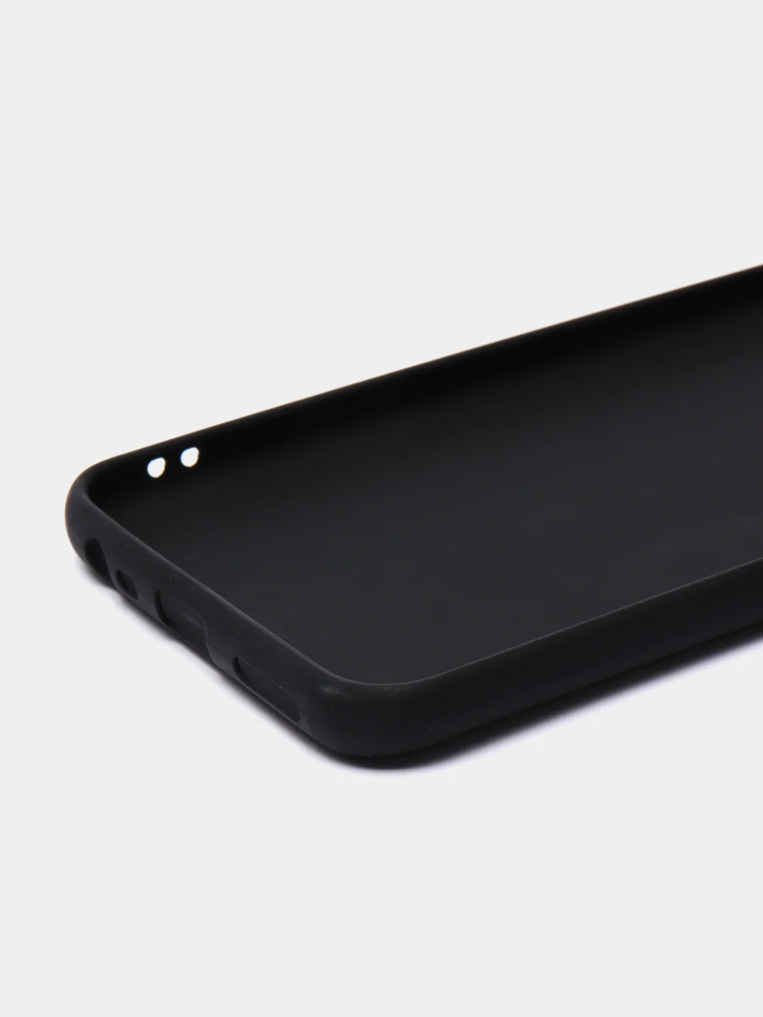 Чехол для Xiaomi Redmi 9 черный, силиконовый