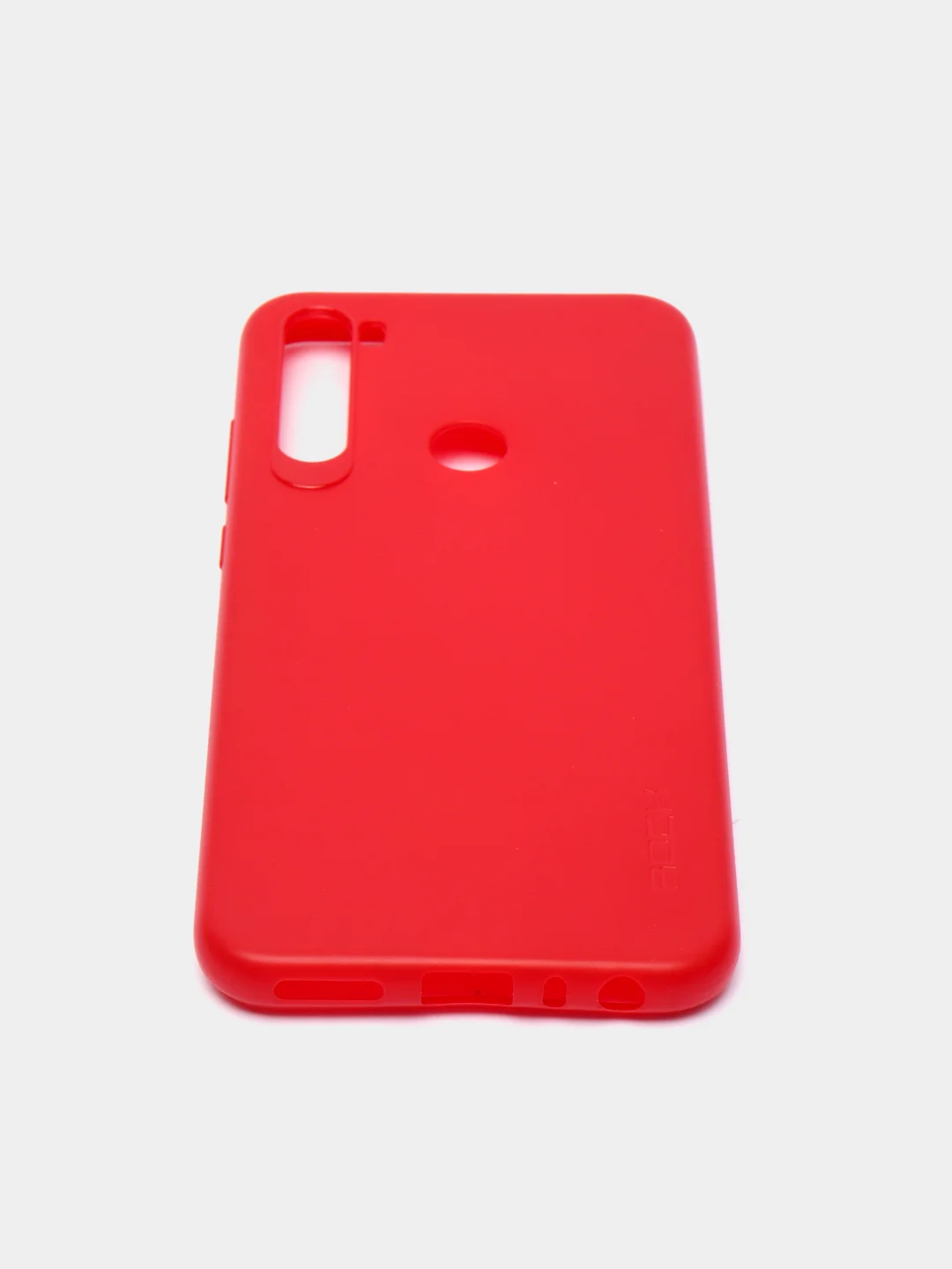 Красный чехол для Redmi Note 8T, силиконовый