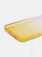 Желтый чехол для Samsung J6+ Plus силиконвый