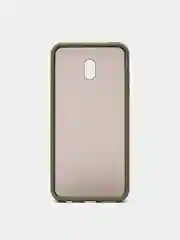 Зеленый чехол для Redmi 8A матовый противоударный