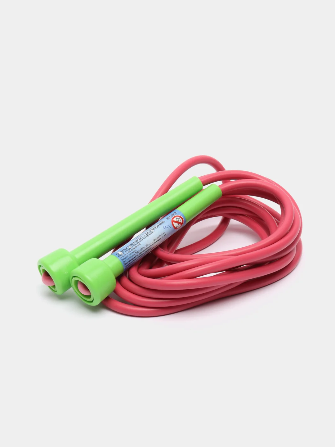 Бордовый скакалка спортивная, длина - 3,2 м