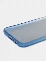 Синий чехол для Samsung J6+ Plus силиконвый